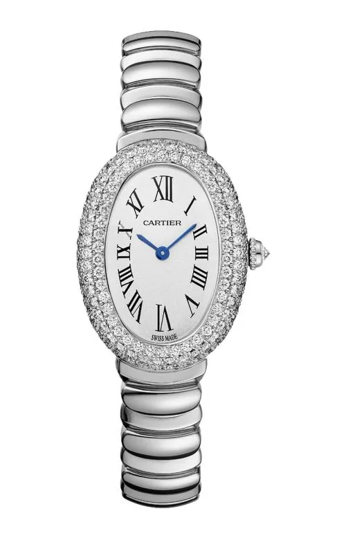 Baignoire Modello Piccolo, Oro Bianco, Diamanti,