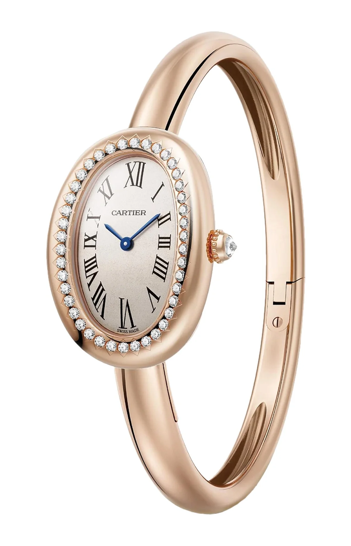 Baignoire Modello Piccolo, Oro Rosa, Diamanti, Misura 15, 2