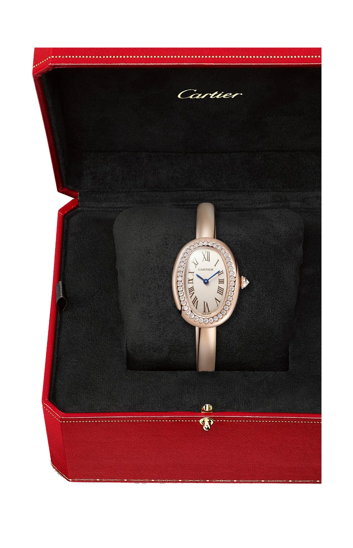 Baignoire Modello Piccolo, Oro Rosa, Diamanti, Misura 16, 4