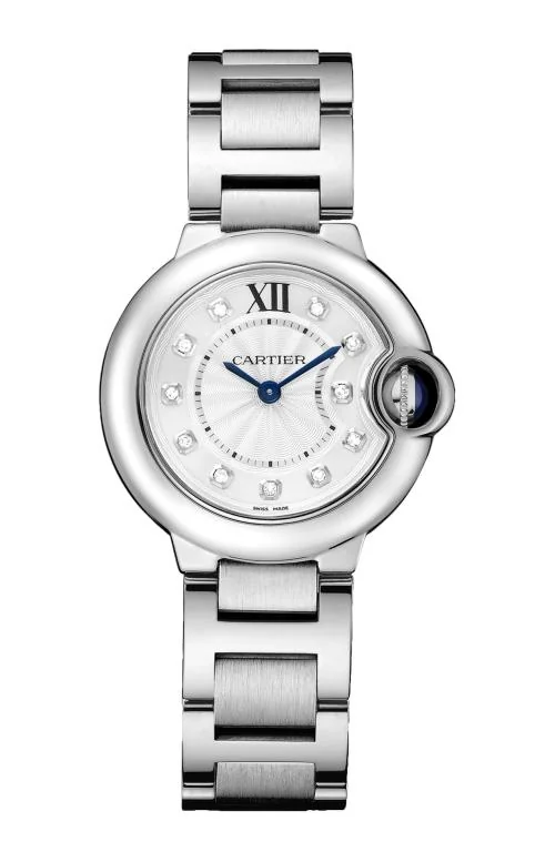 Ballon Bleu De Cartier 28 Mm, Quarzo, Acciaio
