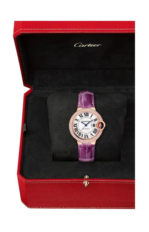Ballon Bleu De Cartier 33 Mm, Automatico, Oro Rosa, 4