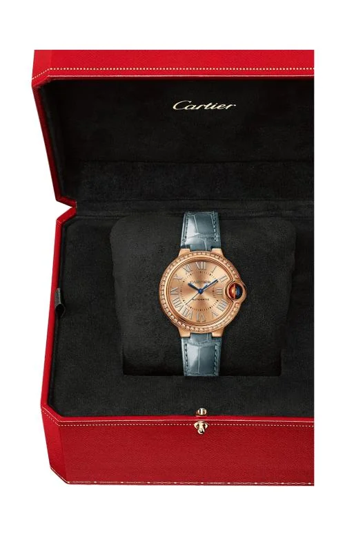 Ballon Bleu De Cartier 33 Mm, Automatico, Oro Rosa, 2