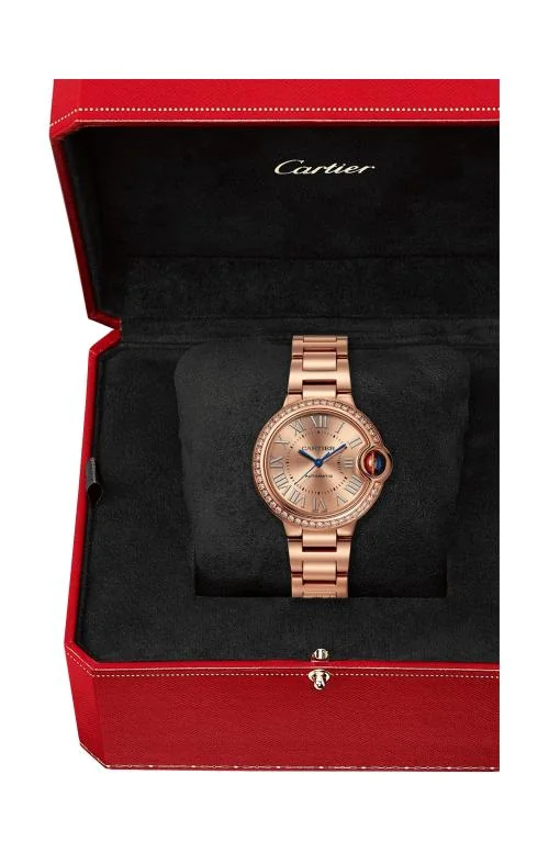 Ballon Bleu De Cartier 33 Mm, Automatico, Oro Rosa, 2