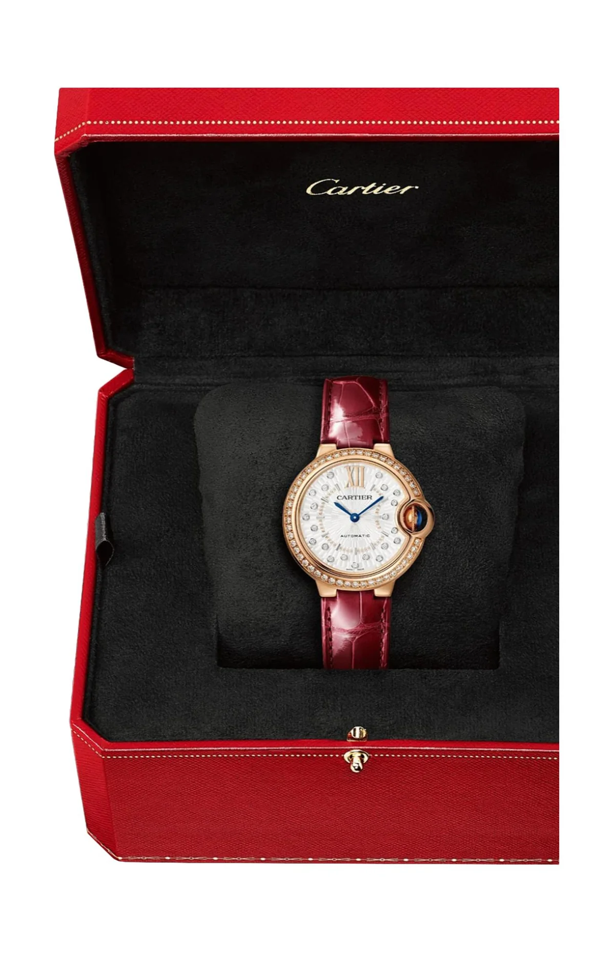 Ballon Bleu De Cartier 33 Mm, Automatico, Oro Rosa, 2