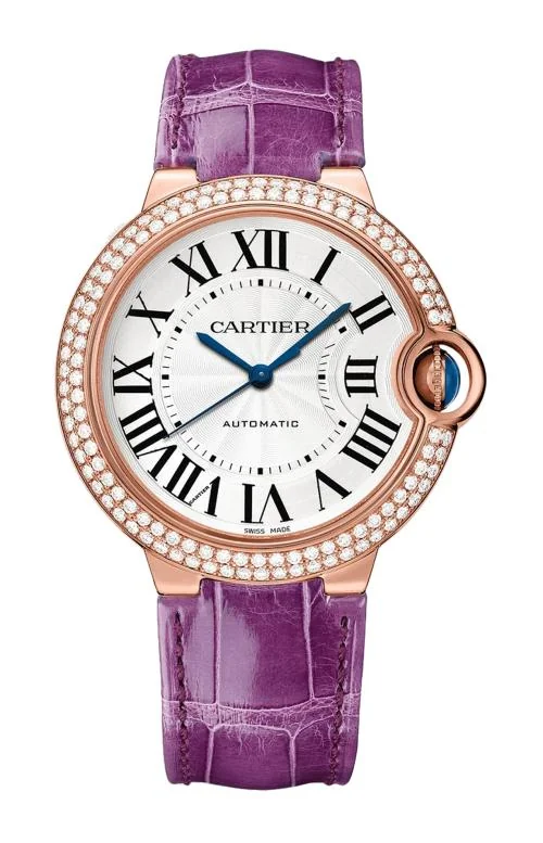 Ballon Bleu De Cartier 36 Mm, Automatico, Oro Rosa,