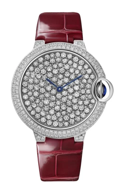 Ballon Bleu De Cartier 37 Mm, Automatico, Oro Bianco, 2