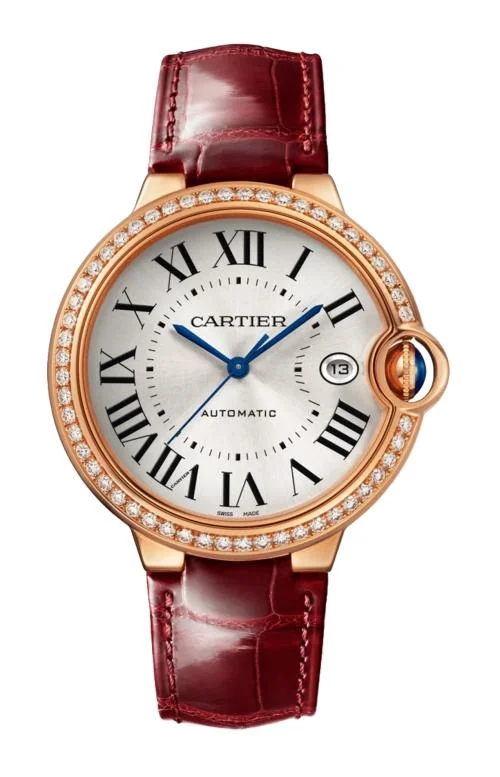 Ballon Bleu De Cartier 40 Mm, Automatico, Oro Rosa,