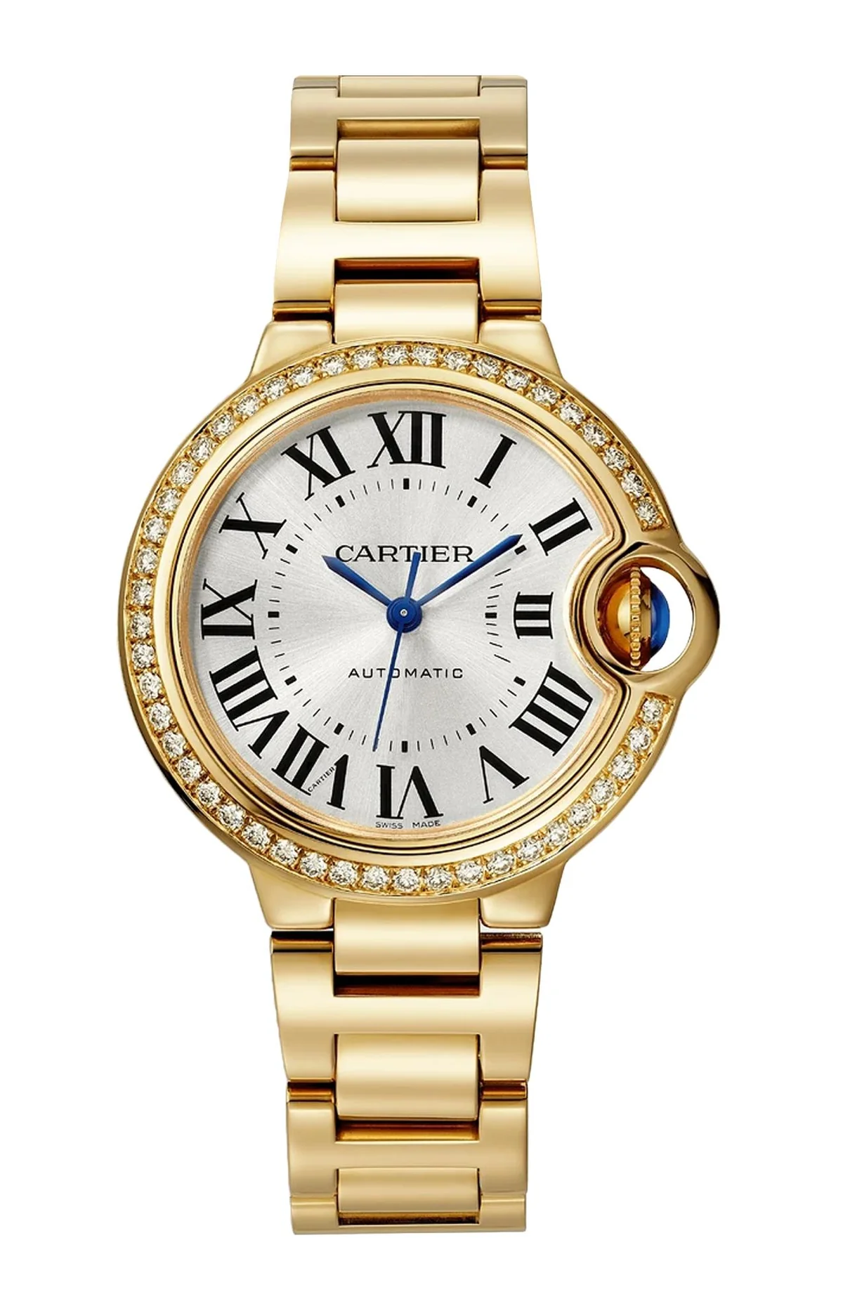 Ballon Bleu De Cartier, Oro Giallo, Diamanti,