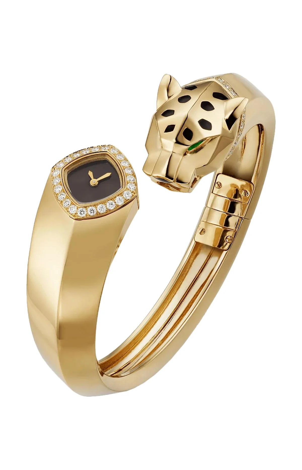 La Panthère De Cartier, Misura 17, Oro Giallo, Diamanti, Tsavorite,