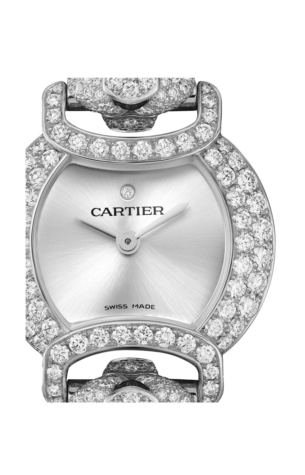 La Panthère De Cartier, Oro Bianco, Diamanti, Smeraldo, 3
