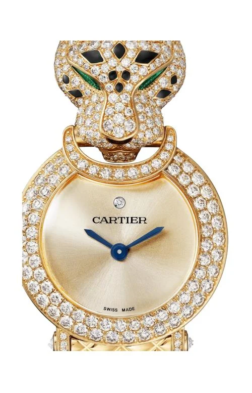 La Panthère De Cartier, Oro Giallo, Diamanti, Smeraldo, 2