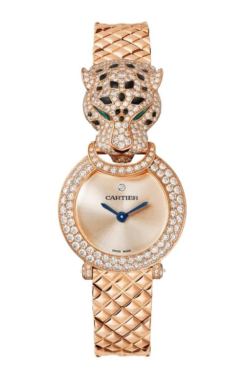 La Panthère De Cartier, Oro Rosa, Diamanti, Smeraldo,