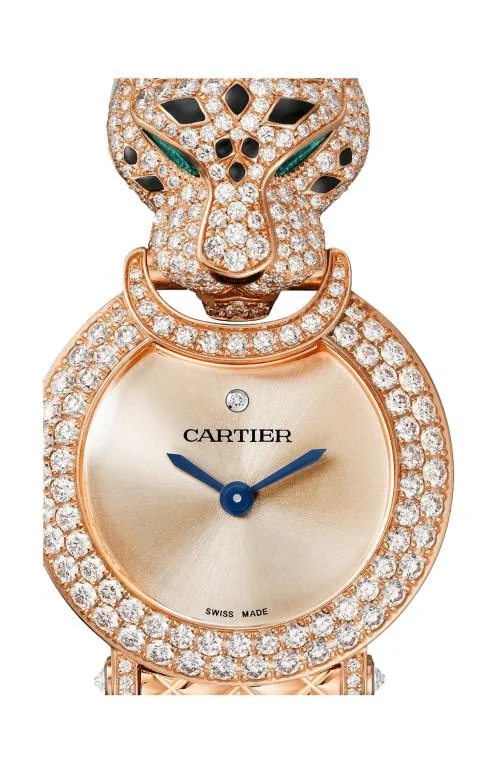La Panthère De Cartier, Oro Rosa, Diamanti, Smeraldo, 2