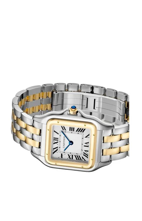 Panthère De Cartier, Modello Grande, Acciaio, Oro Giallo, Quarzo 3