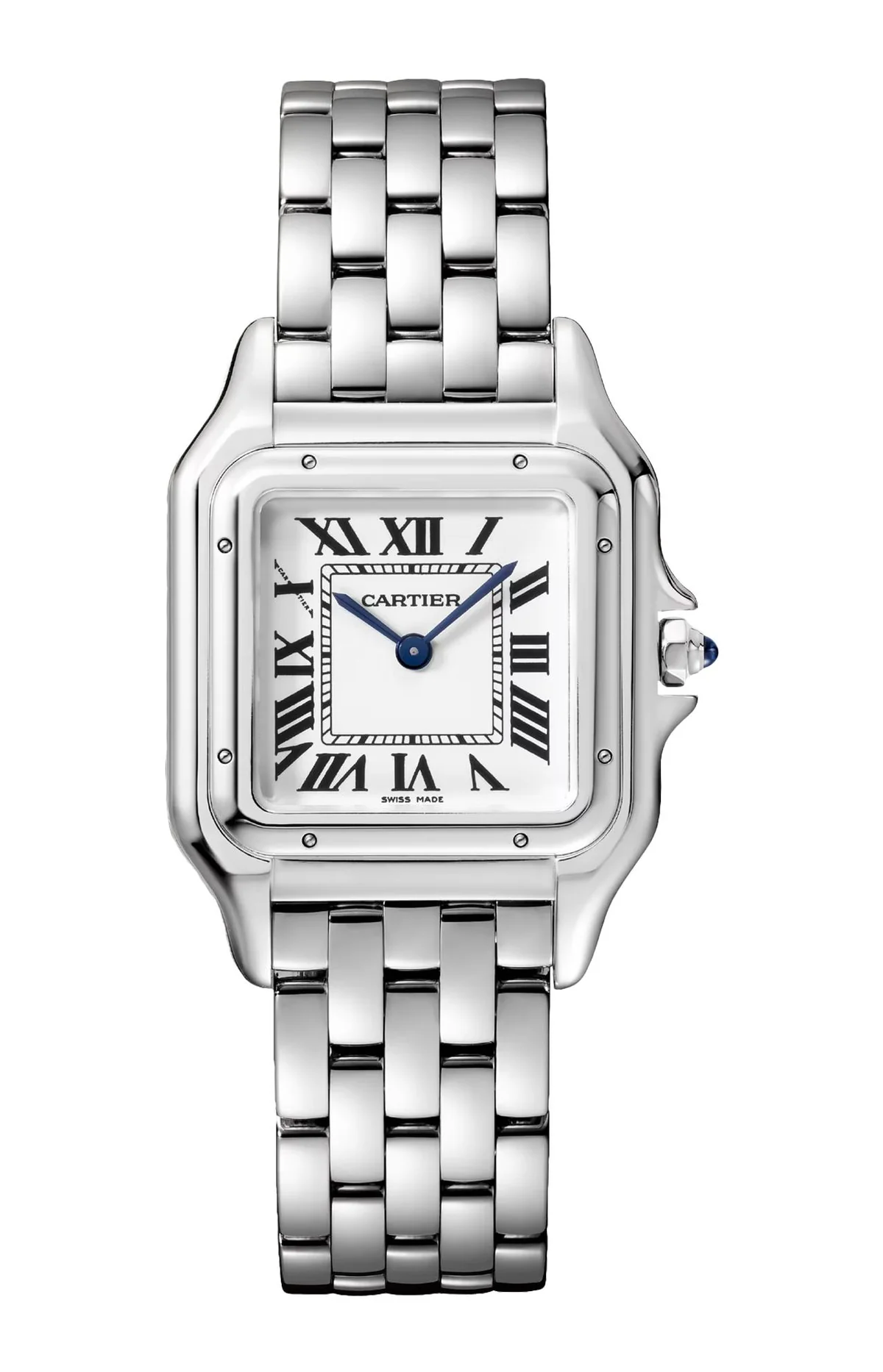 Panthère De Cartier, Modello Medio, Acciaio,