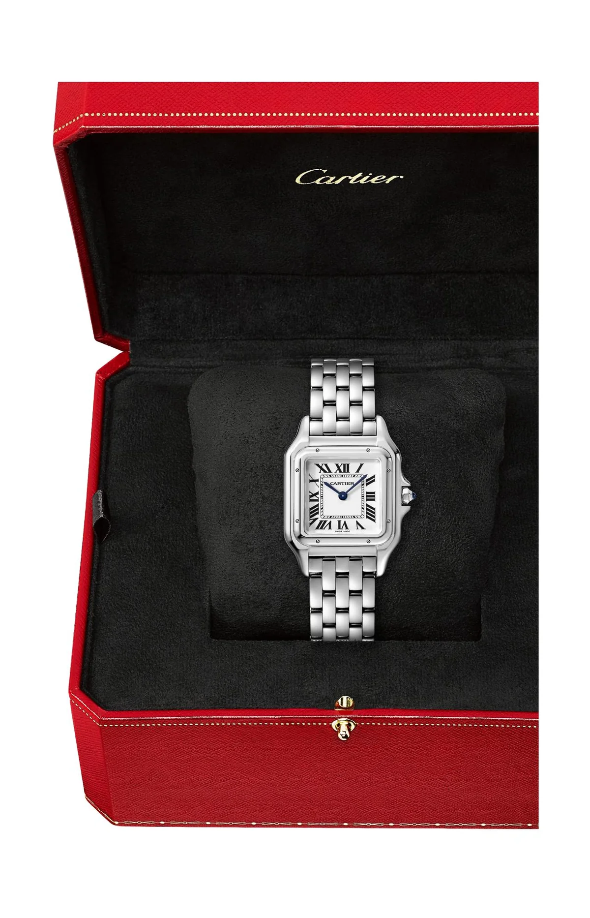 Panthère De Cartier, Modello Medio, Acciaio, 4