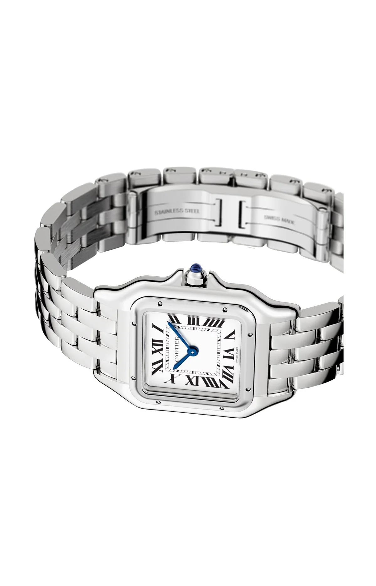 Panthère De Cartier, Modello Medio, Acciaio, 3