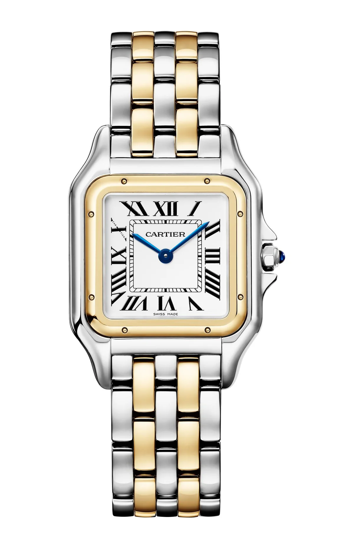 Panthère De Cartier Modello Medio, Oro Giallo, Acciaio, Quarzo