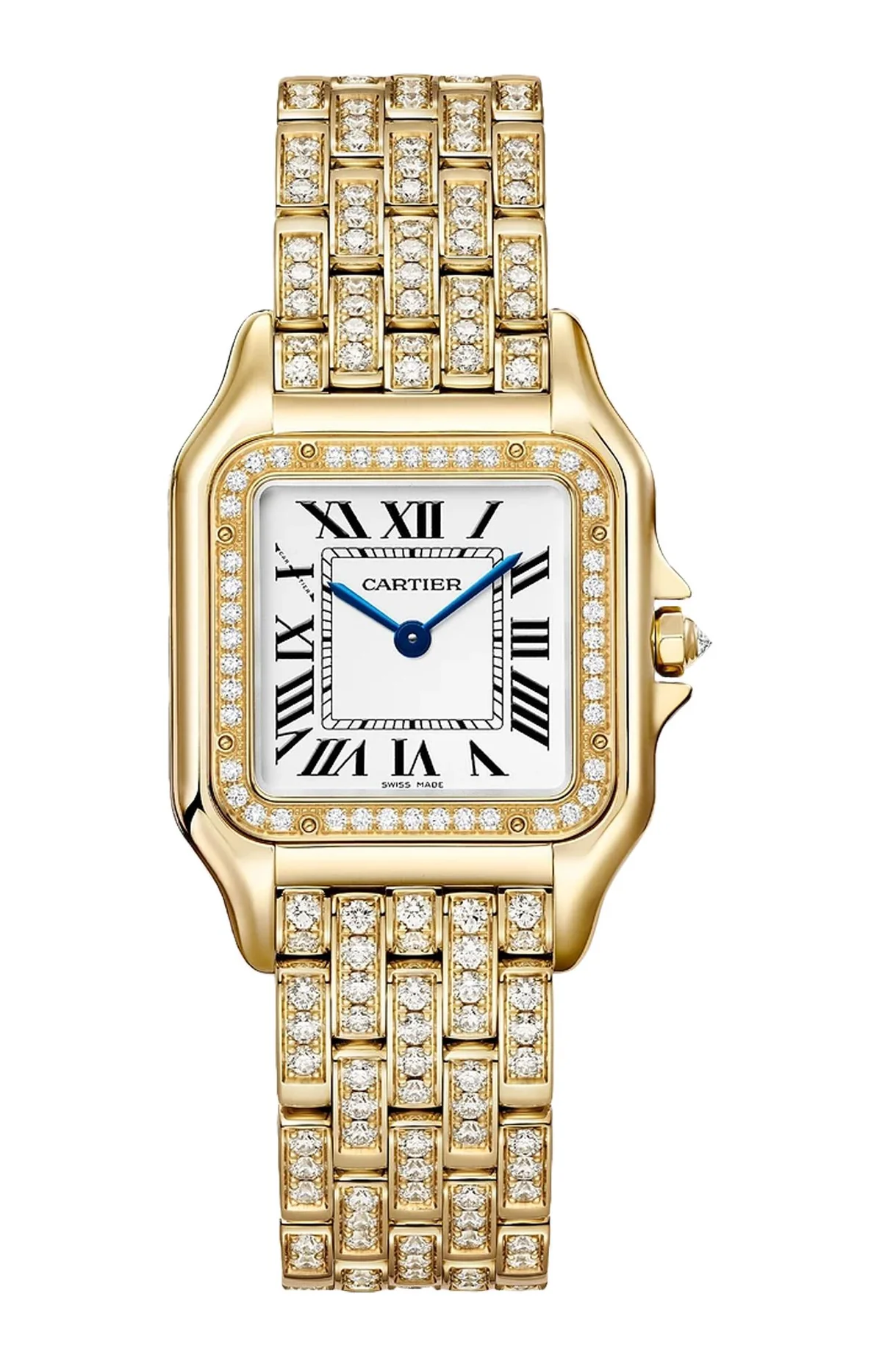Panthère De Cartier, Modello Medio, Oro Giallo, Diamanti,