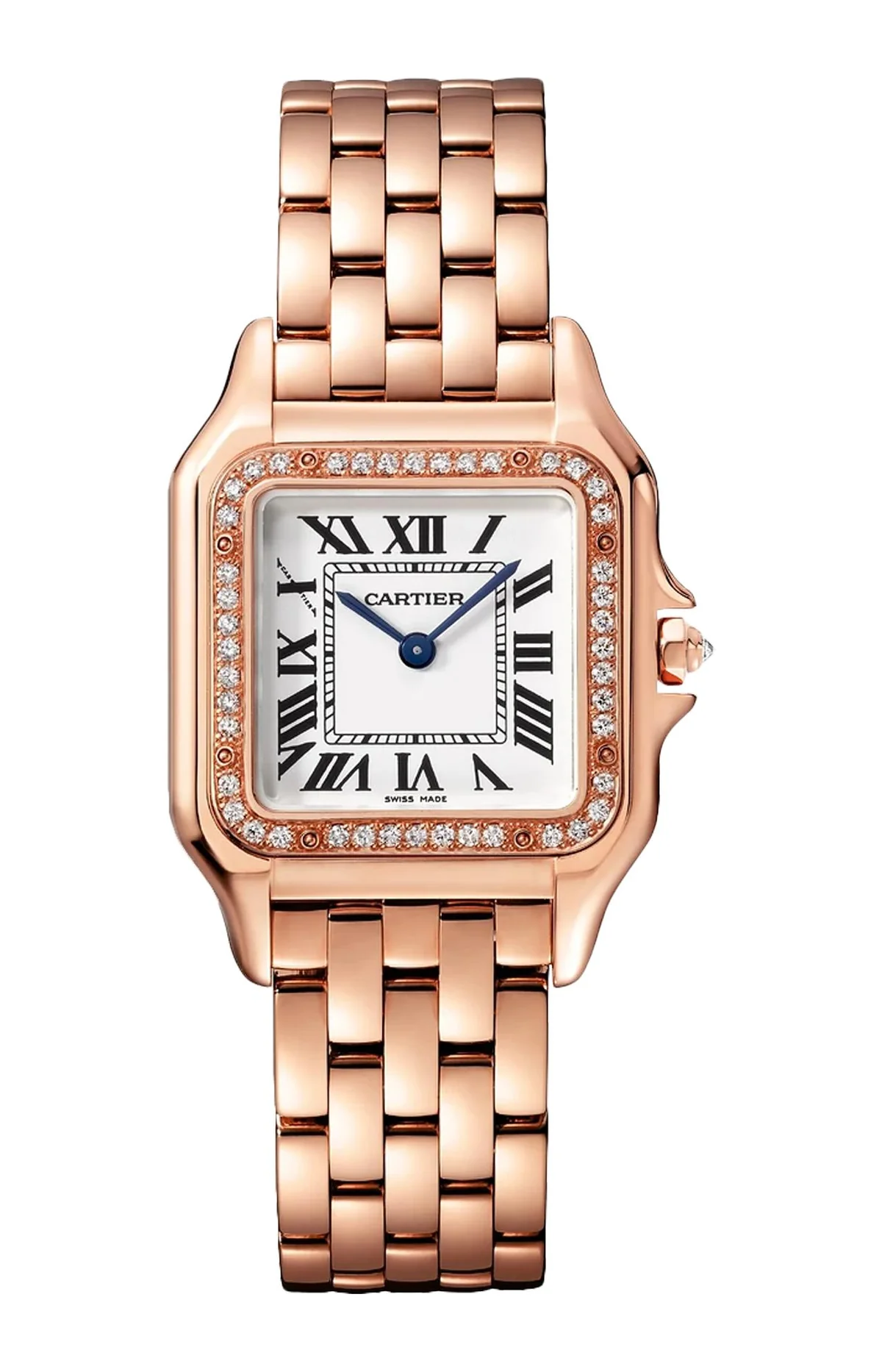 Panthère De Cartier Modello Medio, Oro Rosa, Diamanti,