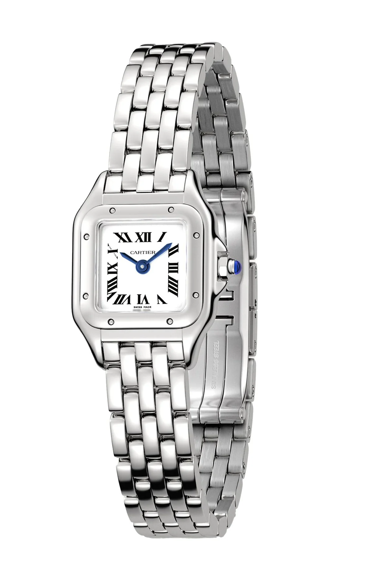 Panthère De Cartier, Modello Mini, Acciaio, 2