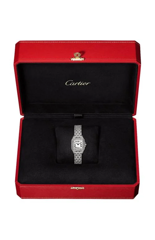 Panthère De Cartier, Modello Mini, Oro Bianco, Diamanti, 2