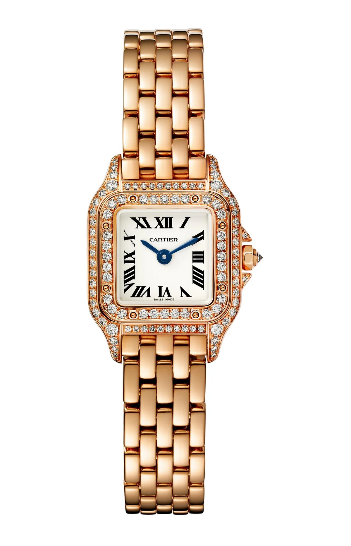 Panthère De Cartier, Modello Mini, Oro Rosa, Diamanti,