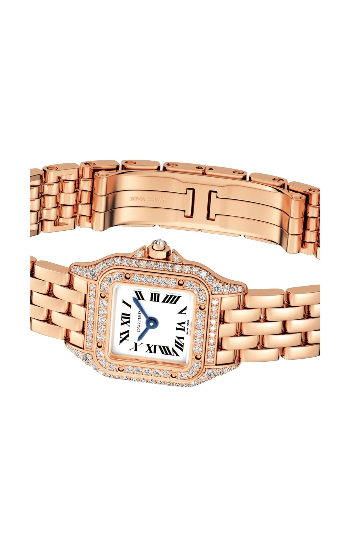 Panthère De Cartier, Modello Mini, Oro Rosa, Diamanti, 3