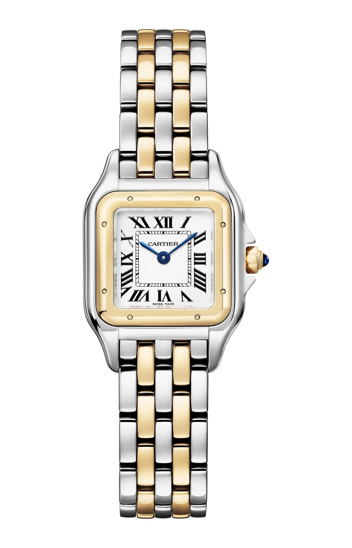 Panthère De Cartier Modello Piccolo, Oro Giallo, Acciaio, Quarzo