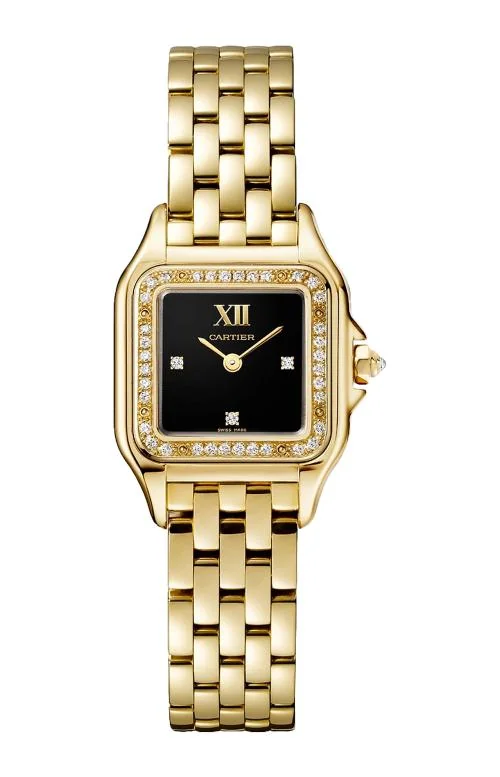 Panthère De Cartier, Modello Piccolo, Oro Giallo, Diamanti,