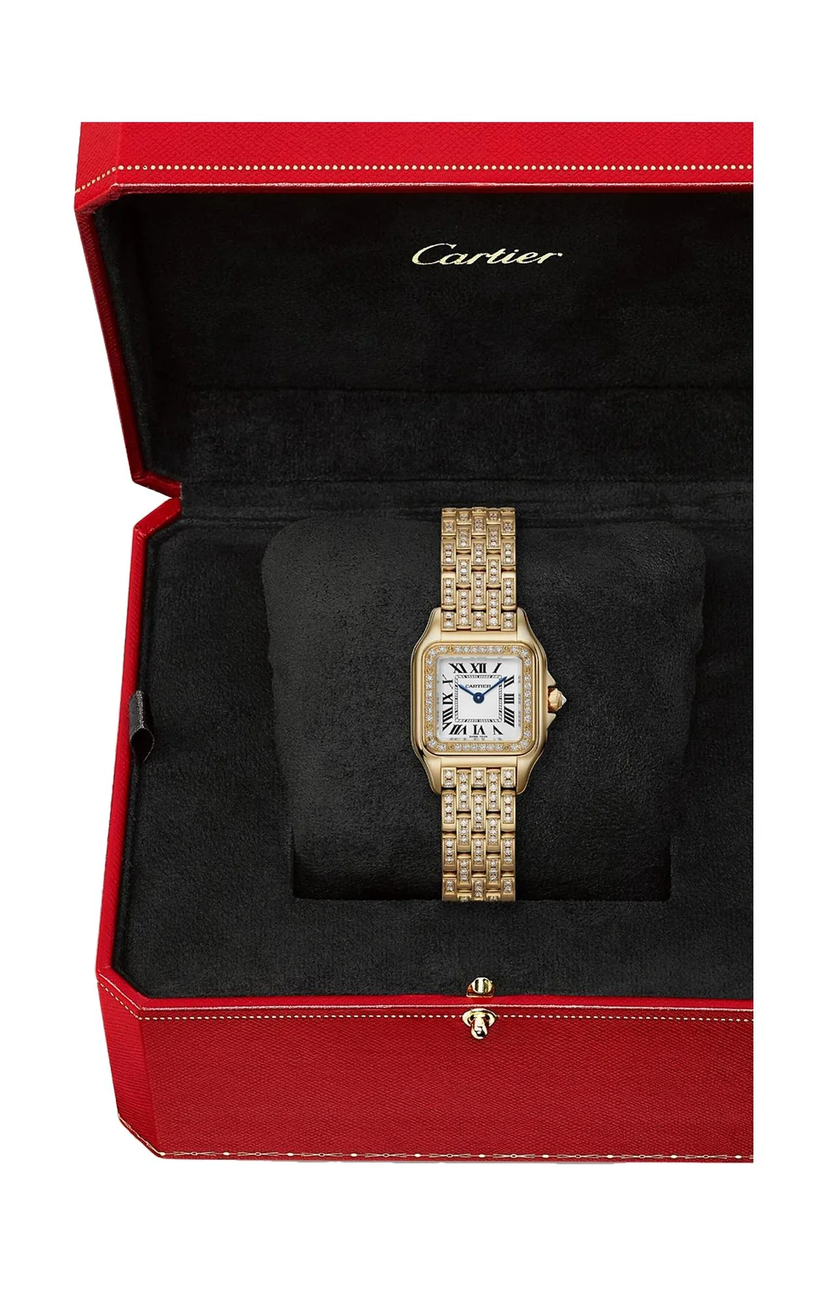 Panthère De Cartier, Modello Piccolo, Oro Giallo, Diamanti, 7