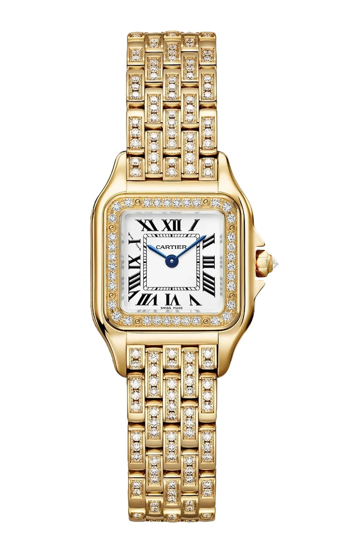 Panthère De Cartier, Modello Piccolo, Oro Giallo, Diamanti,