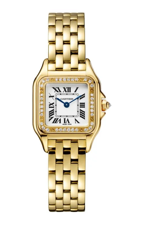 Panthère De Cartier, Modello Piccolo, Oro Giallo, Diamanti,