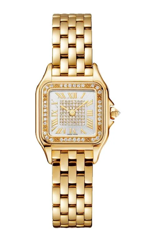 Panthère De Cartier Modello Piccolo, Oro Giallo, Diamanti,
