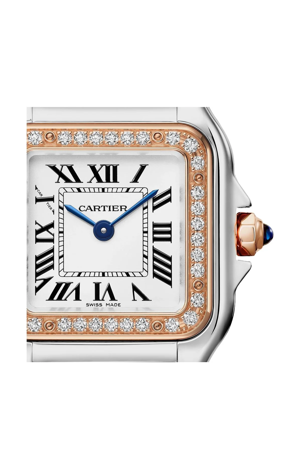 Panthère De Cartier Modello Piccolo, Oro Rosa, Acciaio E Diamanti, Quarzo 5