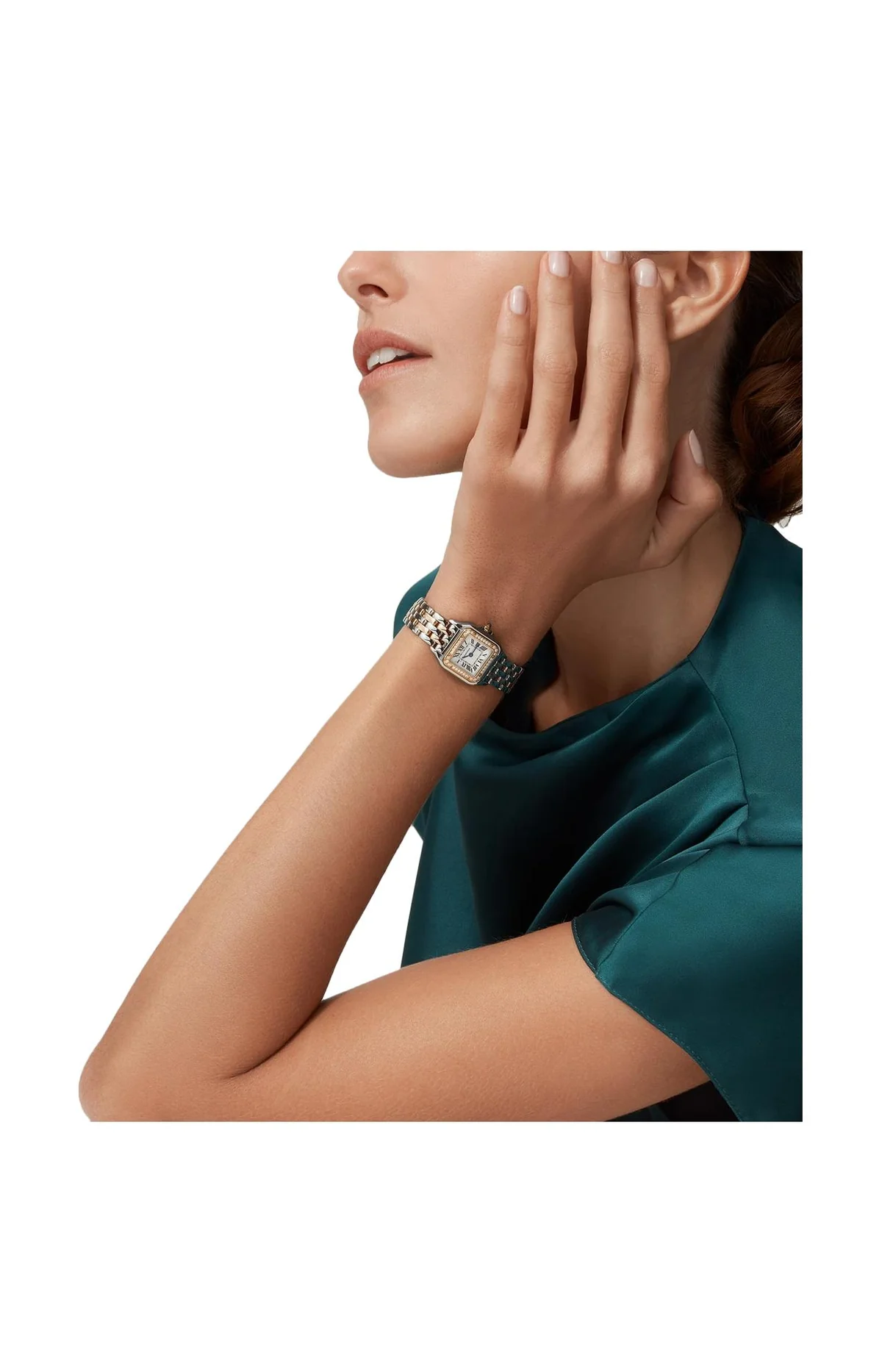 Panthère De Cartier Modello Piccolo, Oro Rosa, Acciaio E Diamanti, Quarzo 6