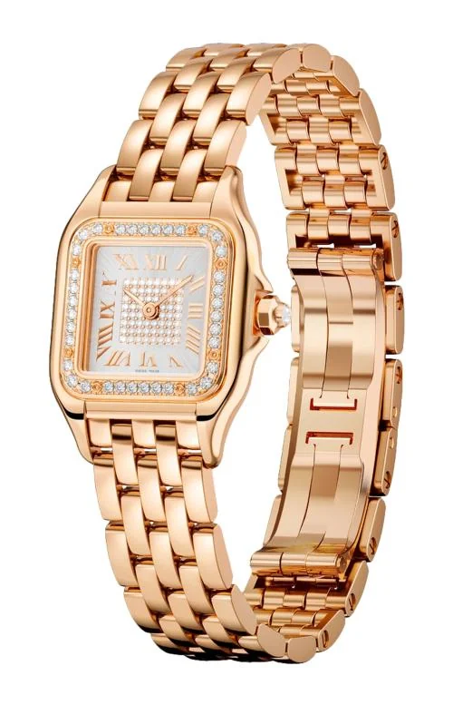 Panthère De Cartier Modello Piccolo, Oro Rosa, Diamanti, 2