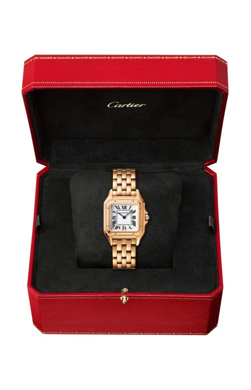 Panthère De Cartier Watch Medium Model, Pink 2