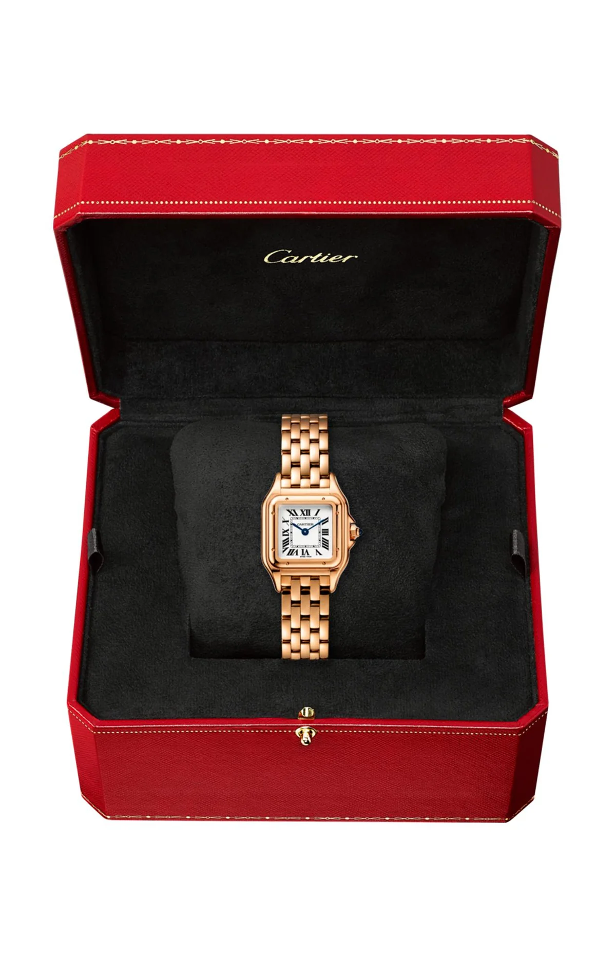 Panthère De Cartier Watch Small Model, Pink 2