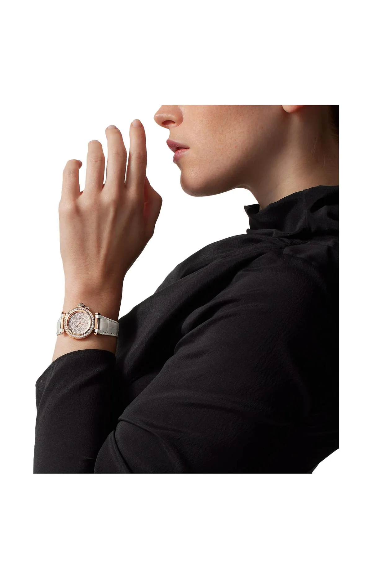 Pasha De Cartier, 30 Mm, Oro Rosa, Diamanti, 2