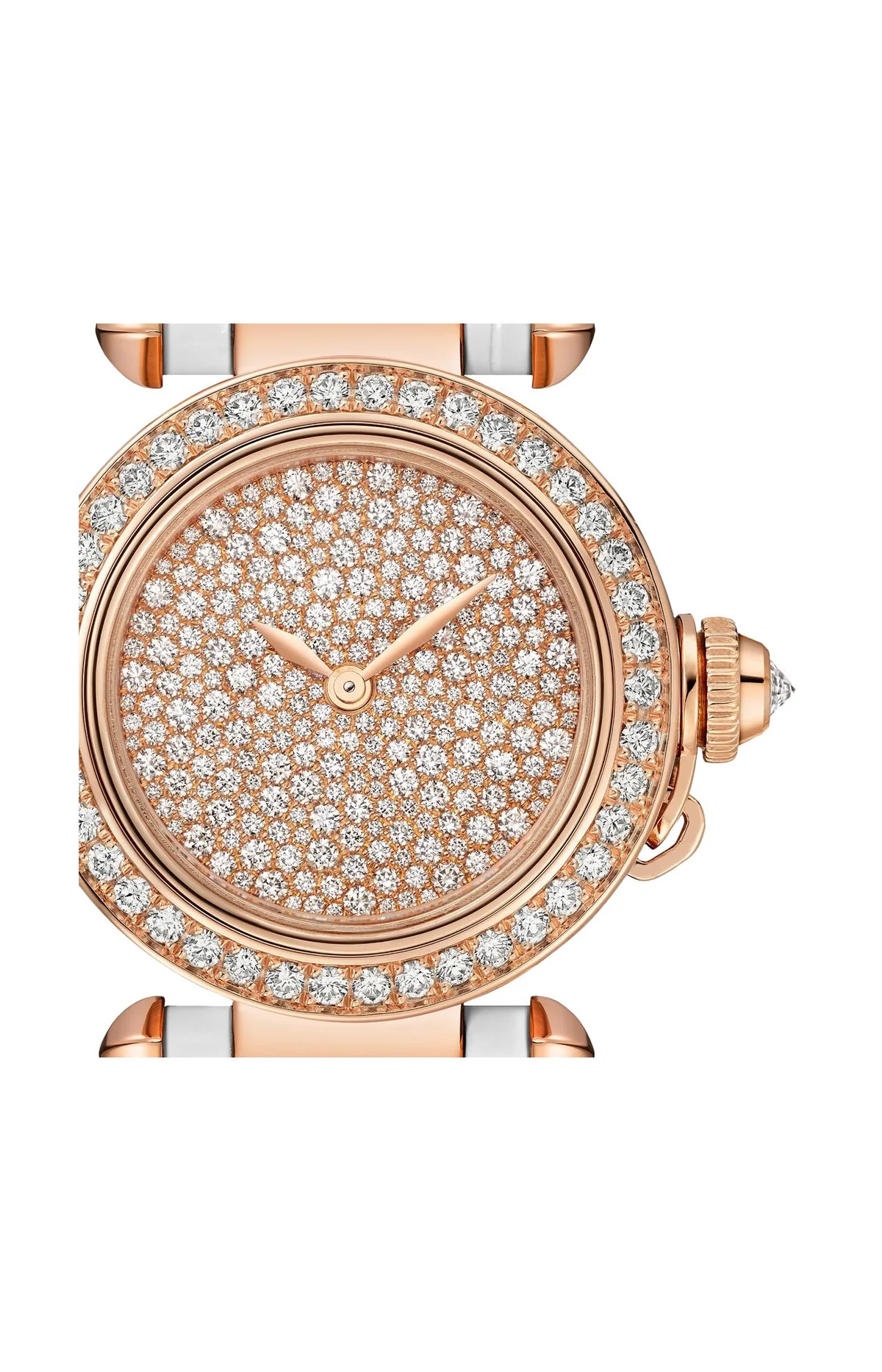 Pasha De Cartier, 30 Mm, Oro Rosa, Diamanti, 4
