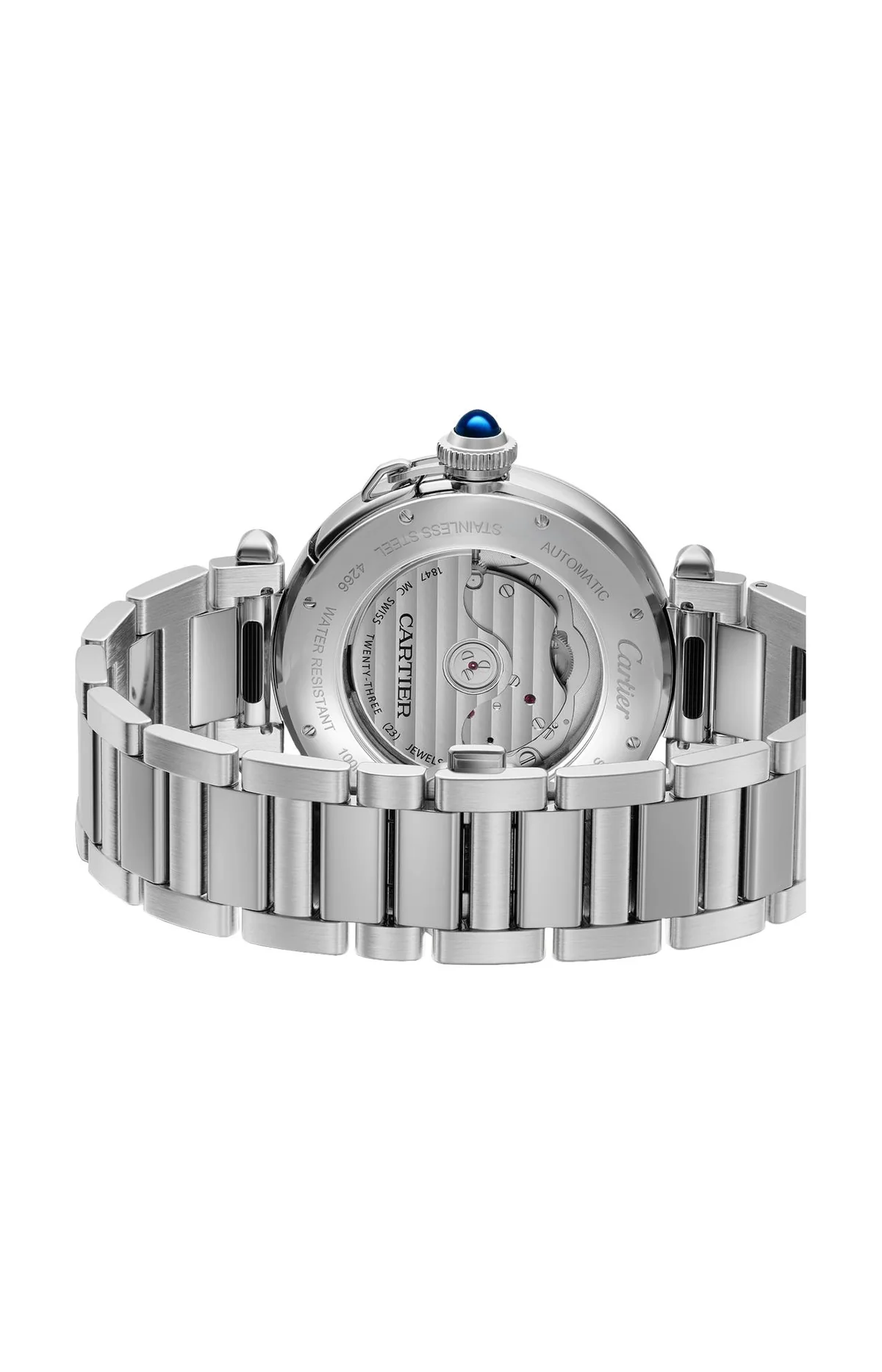 Pasha De Cartier, 41 Mm, Acciaio, 3