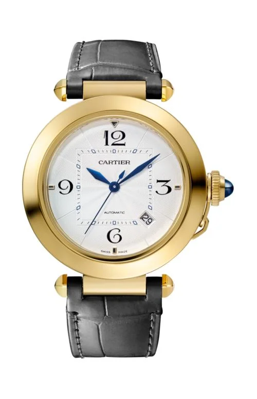 Pasha De Cartier 41 Mm, Automatico, Oro Giallo, 2 Cinturini 2