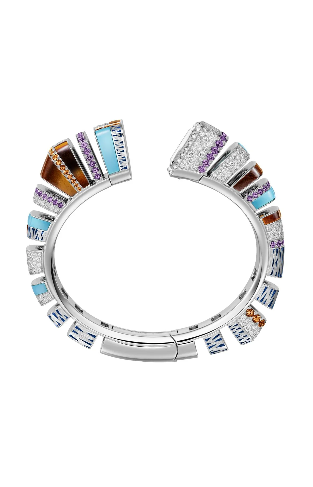 Reflection De Cartier, Oro Bianco, Pietre Preziose, 3