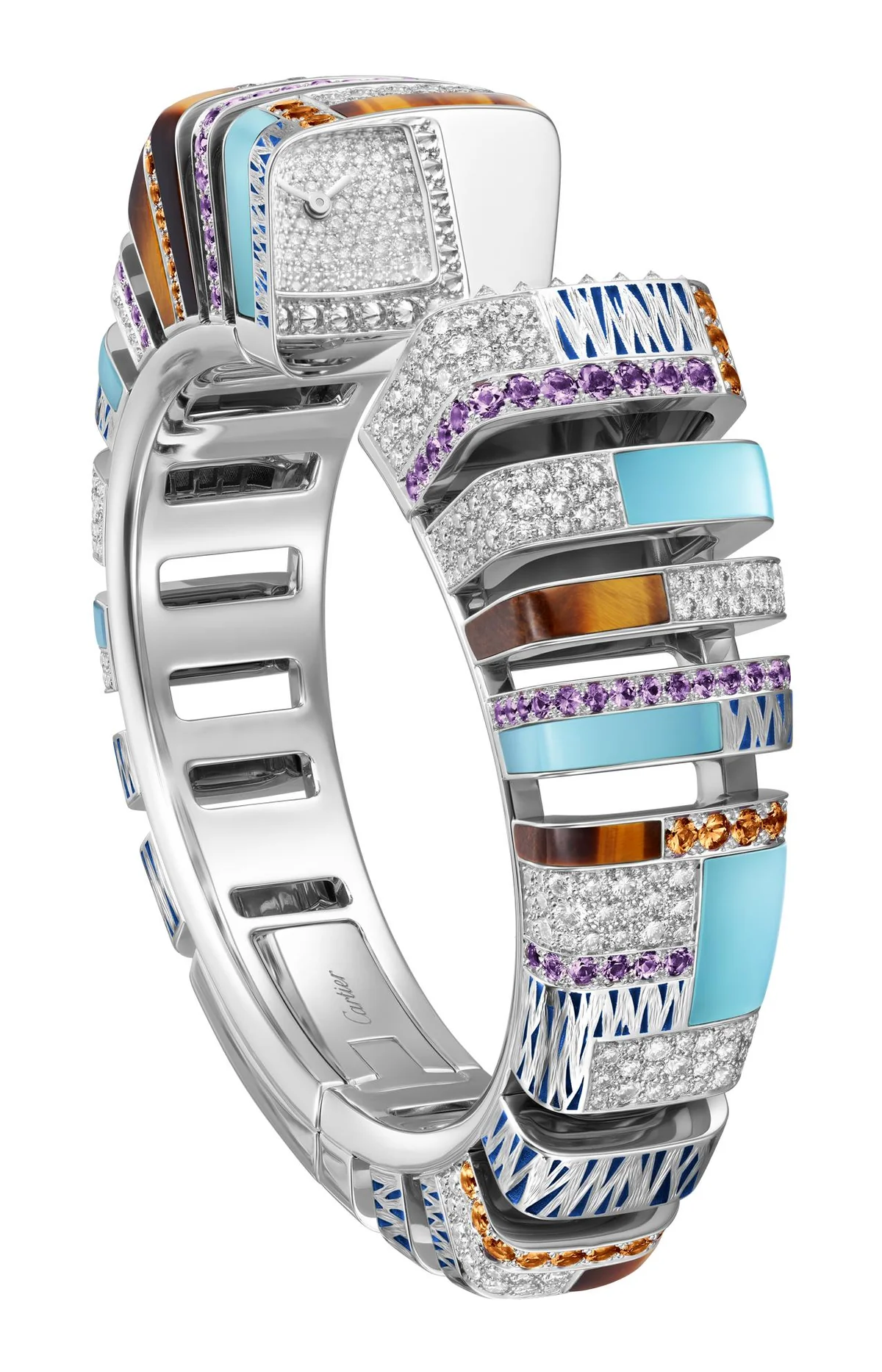 Reflection De Cartier, Oro Bianco, Pietre Preziose, 2
