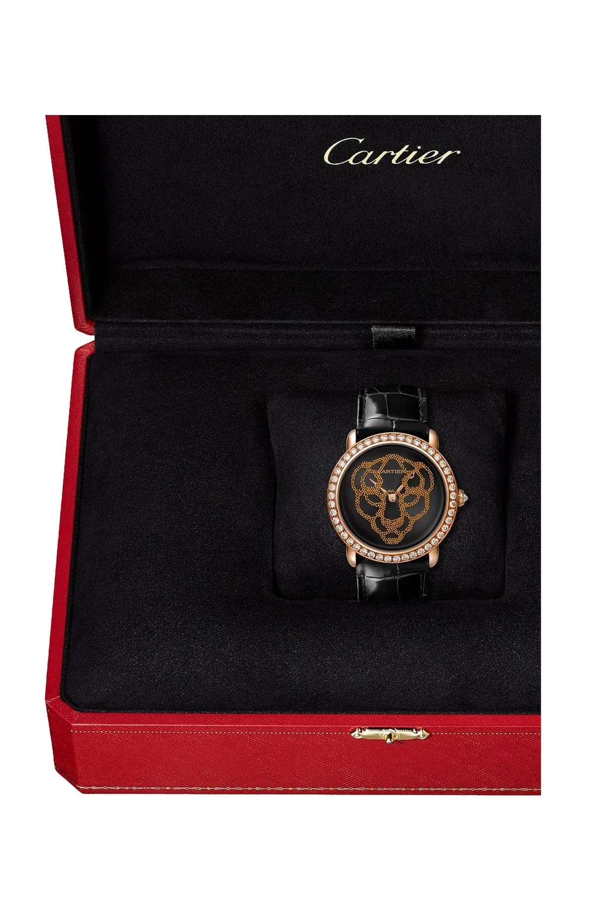 Révélation D’Une Panthère 37 Mm, Manuale, Oro Rosa, 8