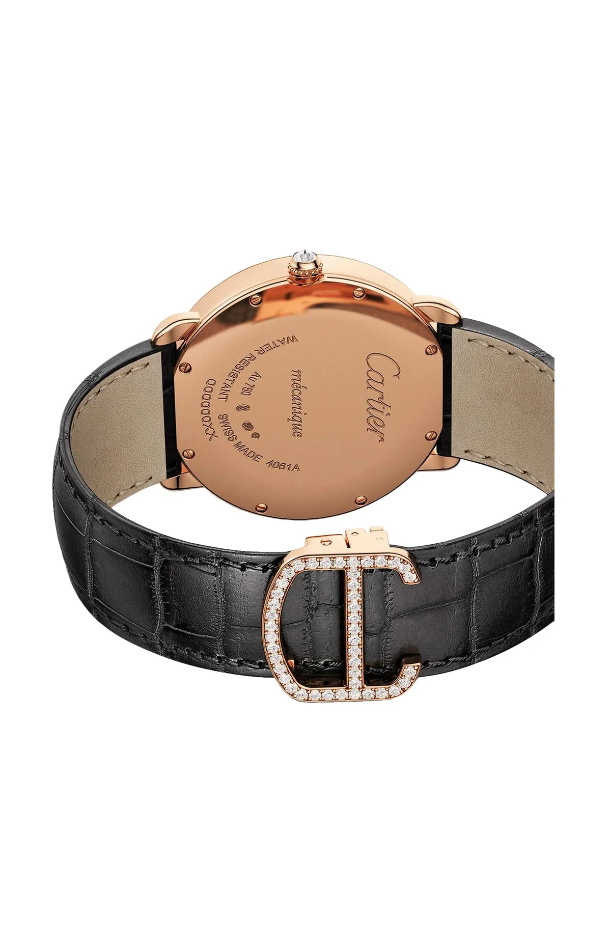 Révélation D’Une Panthère 37 Mm, Manuale, Oro Rosa, 4