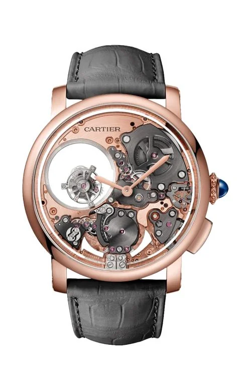 Rotonde De Cartier, 45 Mm, Oro Rosa,