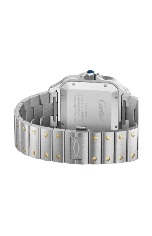 Santos De Cartier, Modello Grande, Acciaio, Oro Rosa, Automatico 3
