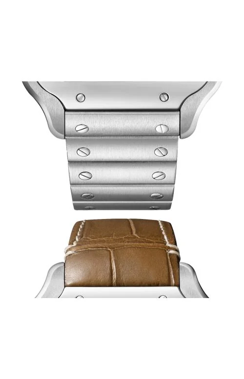 Santos De Cartier, Modello Grande, Acciaio, 2